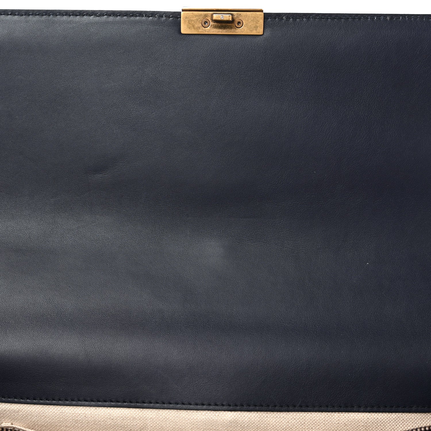 Gucci Calfskin Embroidered Riche Stripe Shoulder Bag Blue Red 11 of 11