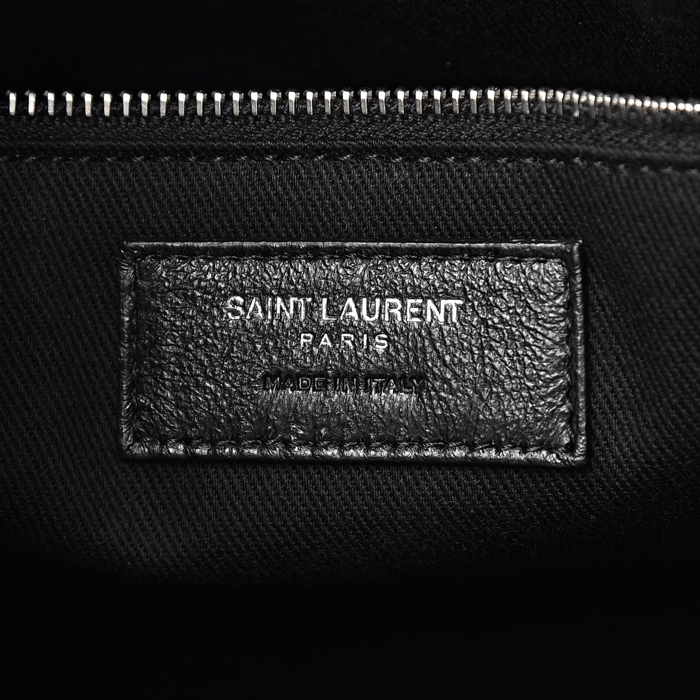 Grained Calfskin Small Supple Sac De Jour Grey