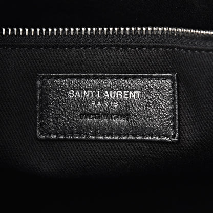 Saint Laurent Grained Calfskin Small Supple Sac De Jour Grey 7 of 15