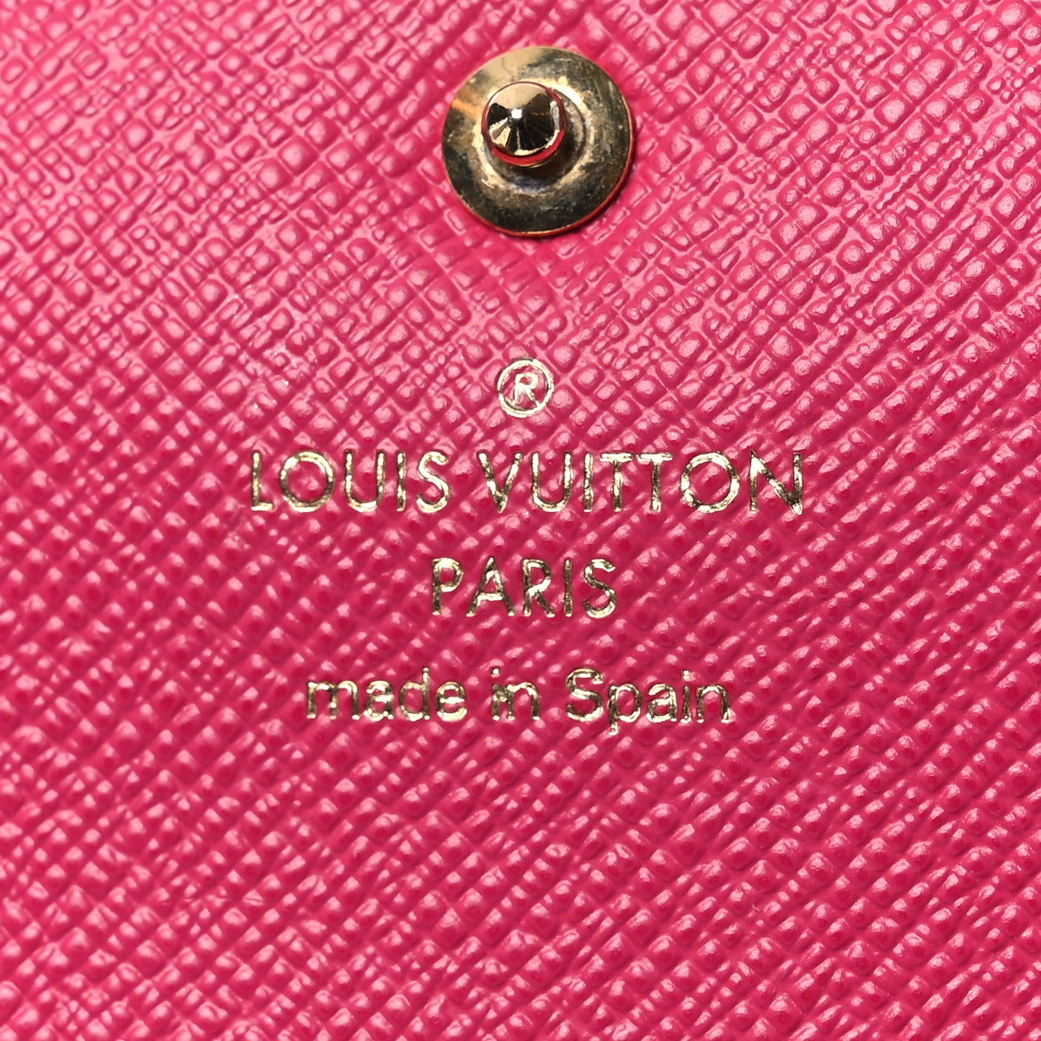 Louis Vuitton Monogram Bloom Flower Emilie Wallet Fuchsia 6 of 9