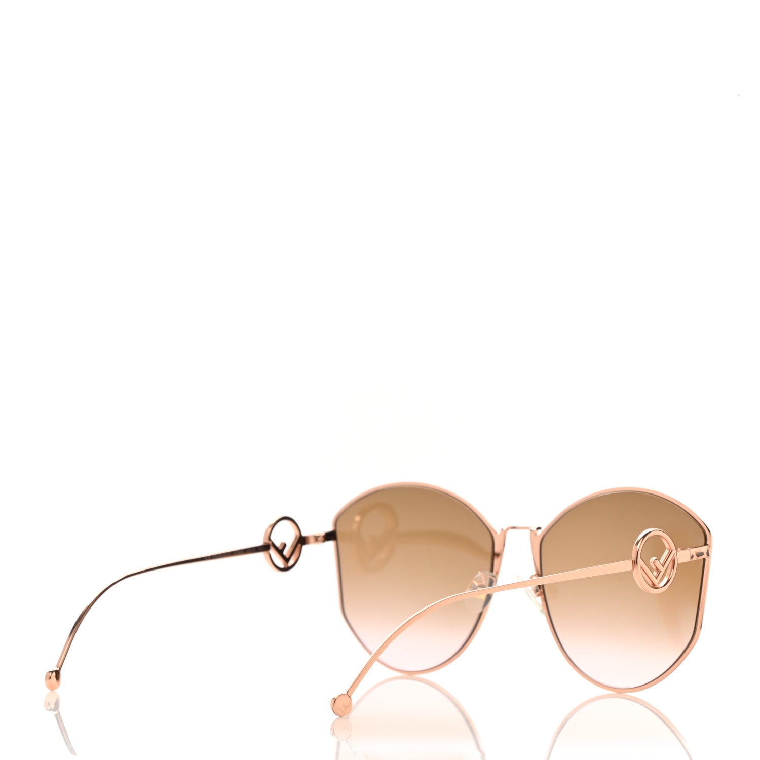 Fendi Metal F is Fendi Sunglasses FF 0335/F/S Gold 4 of 6