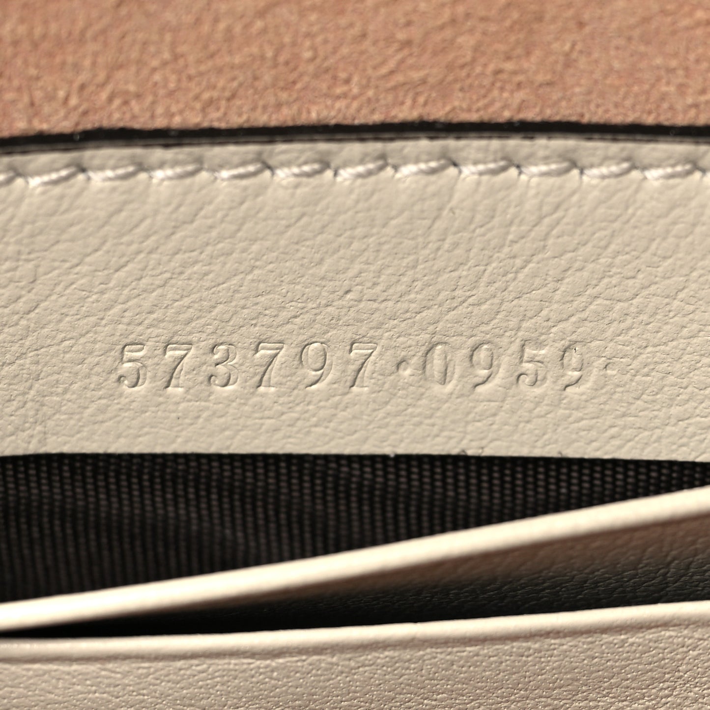 Textured Calfskin Web Mini Rajah Slim Flap Shoulder Bag Mystic White