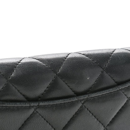 Chanel Lambskin Quilted Large Flap Wallet Black 20 of 20
