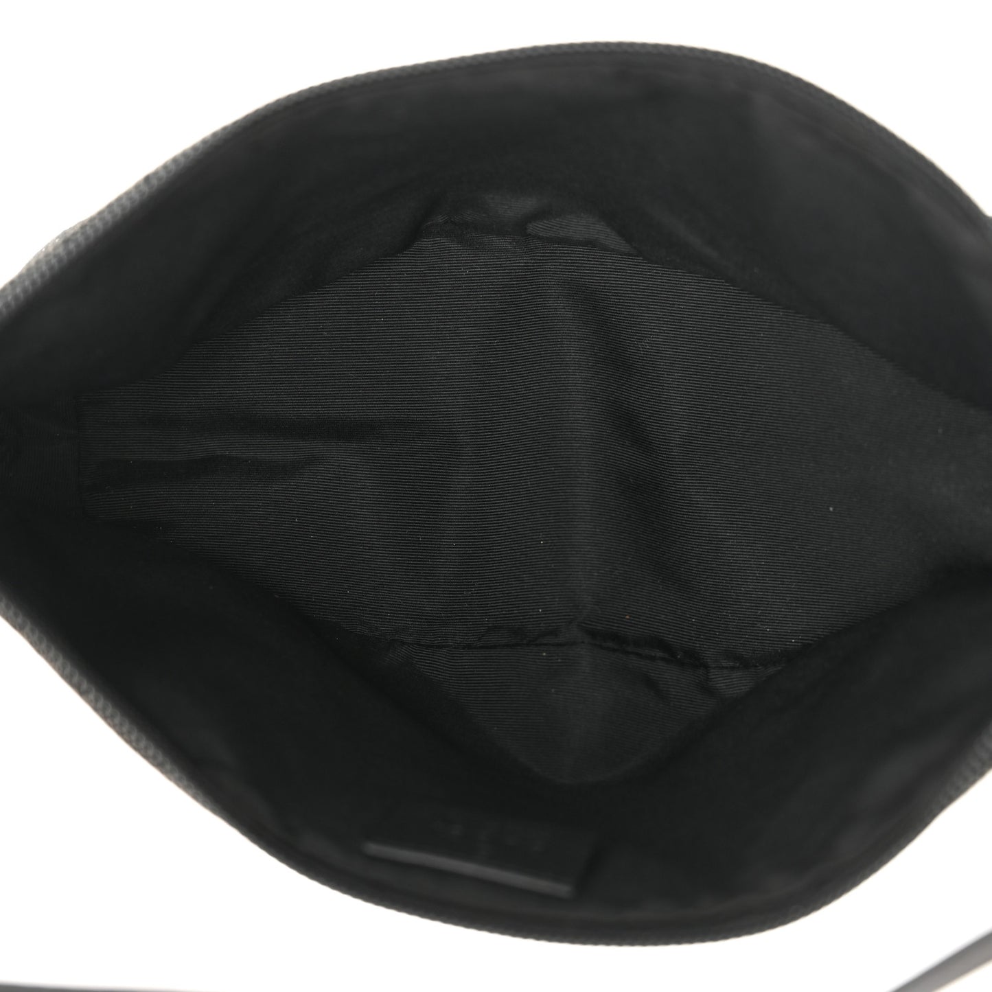 Denim Monogram Boat Pochette Black