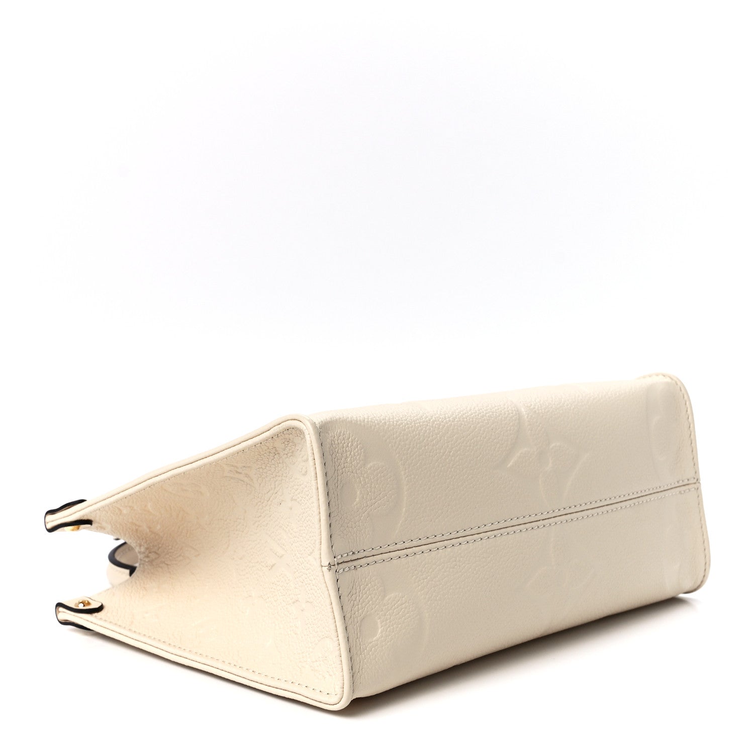 Louis Vuitton Empreinte Monogram Giant Onthego PM Cream Beige 4 of 11