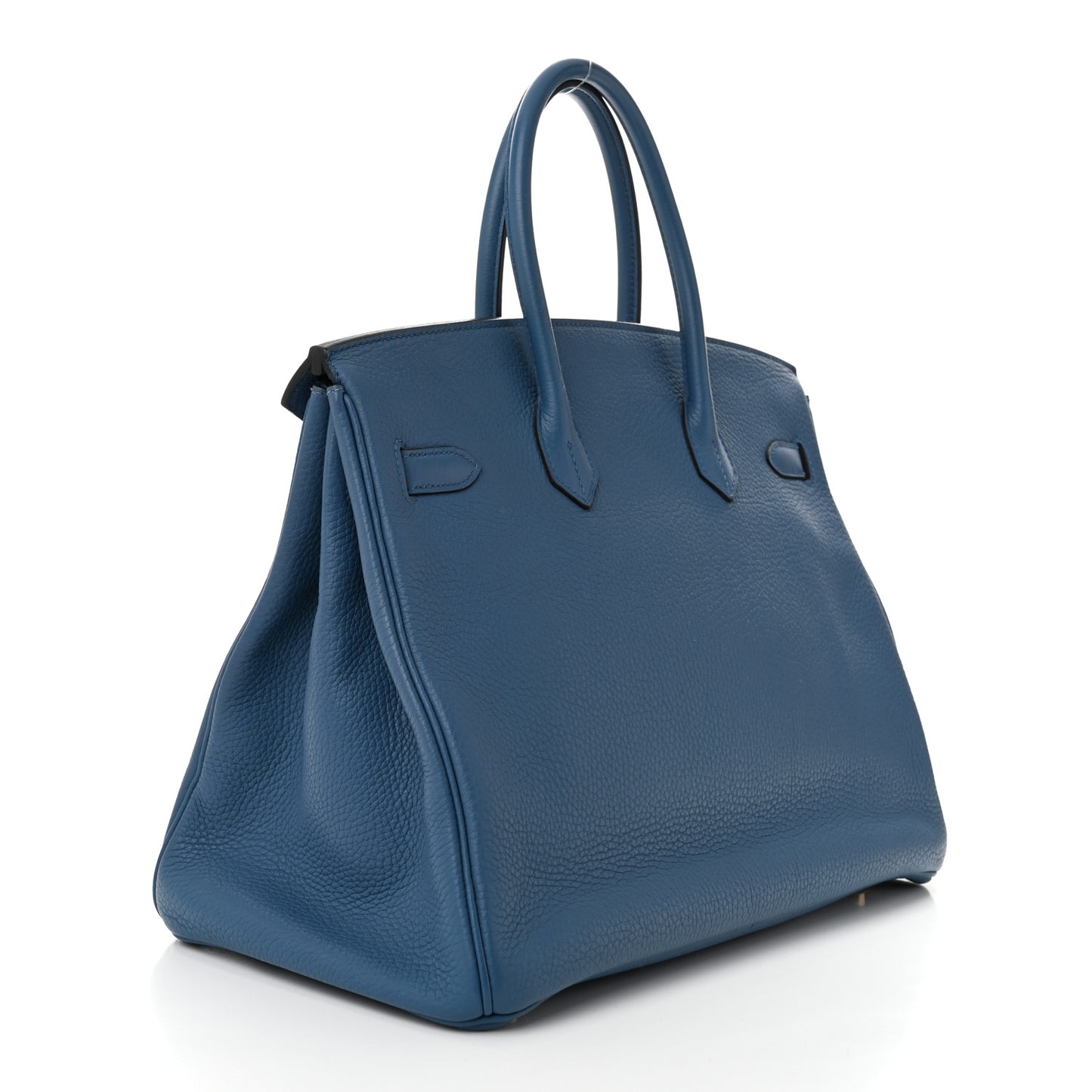 Togo Birkin 35 Bleu Agate