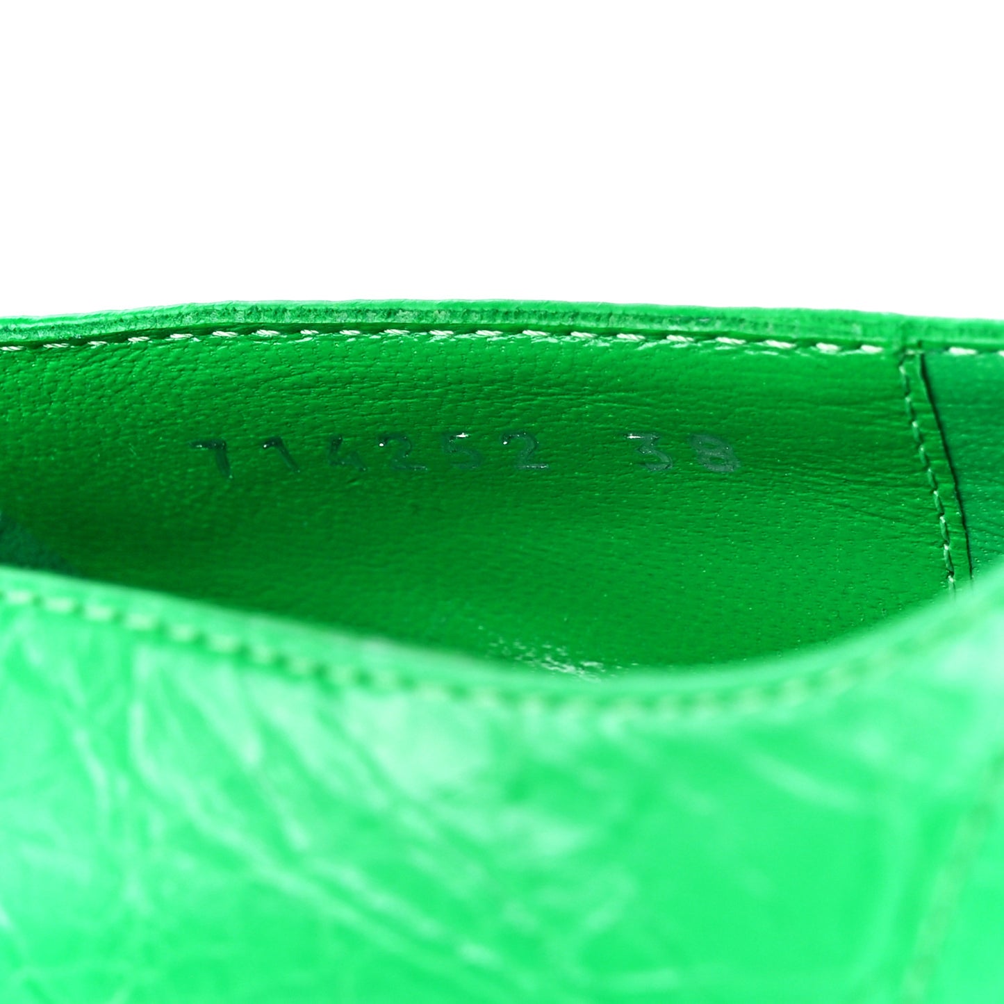 Agneau Arena Cagole 90mm Pumps 38 Vivid Green
