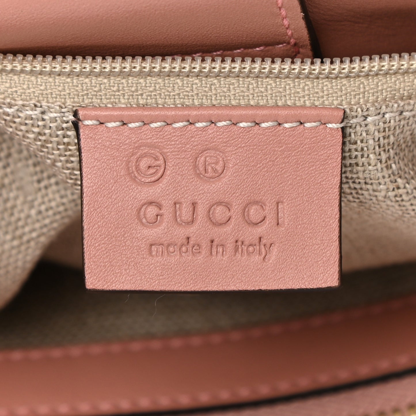 Soft Microguccissima Medium Tote Soft Pink