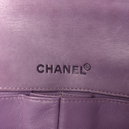 Chanel Patent Quilted East West Chocolate Bar Flap Light Purple 6 of 11