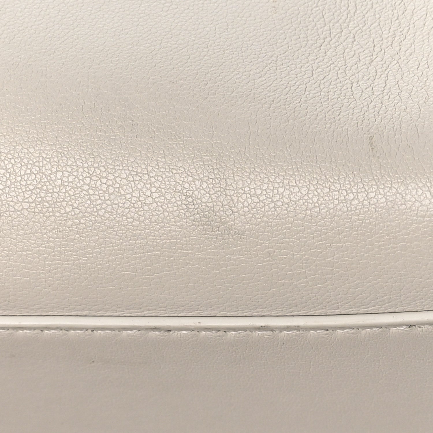 Fendi Nappa Lace Up Mini Peekaboo Iconic Satchel Bianco Carta 21 of 22