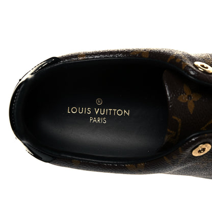 Louis Vuitton Patent Monogram Frontrow Sneakers 41 7 of 7