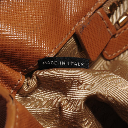 Prada Saffiano Medium Galleria Double Zip Tote Caramel 4 of 12