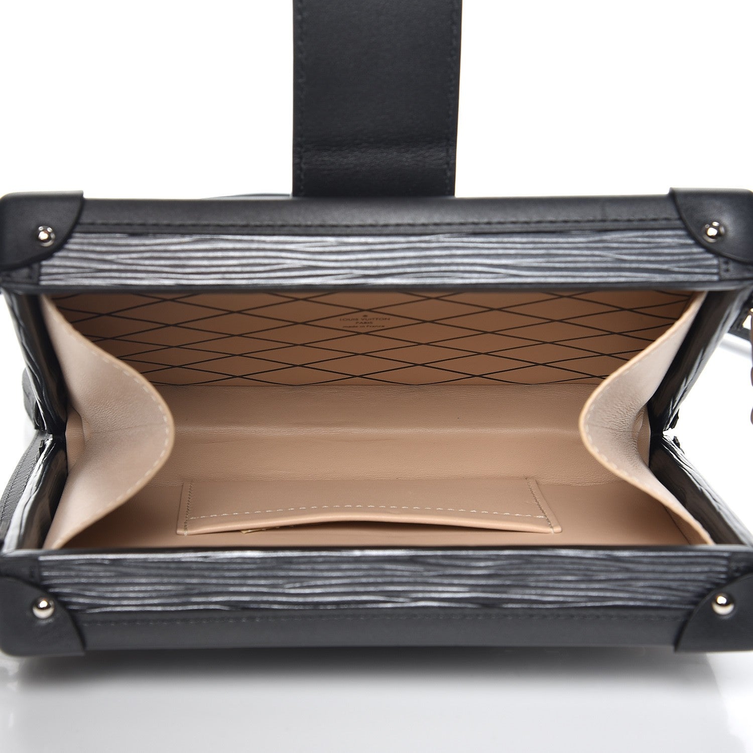 Louis Vuitton Epi Petite Malle Anthracite Nacre 5 of 8