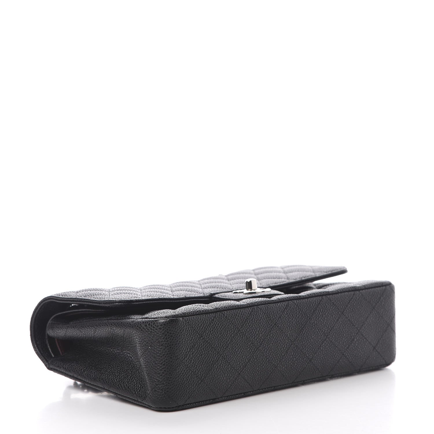 Chanel Caviar Quilted Medium Double Flap Black 4 of 11