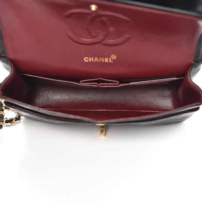 Chanel Lambskin Quilted Medium Double Flap Black 5 of 14