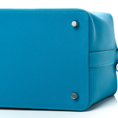Hermes Evercolor Verso Toolbox 20 Bleu Zanzibar Malachite 8 of 8