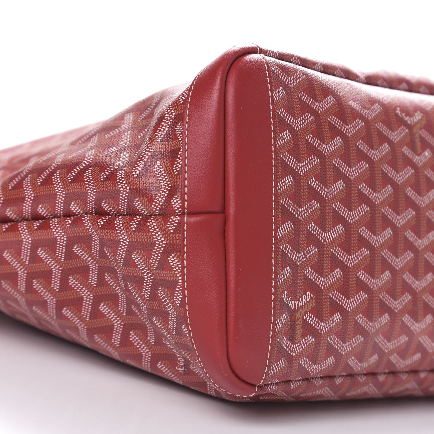 Goyard Goyardine Artois MM Red 5 of 14