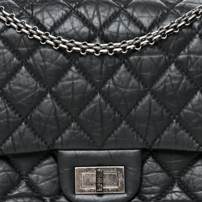 Chanel Aged Calfskin Quilted 2.55 Reissue 227 Flap Black 8 of 10