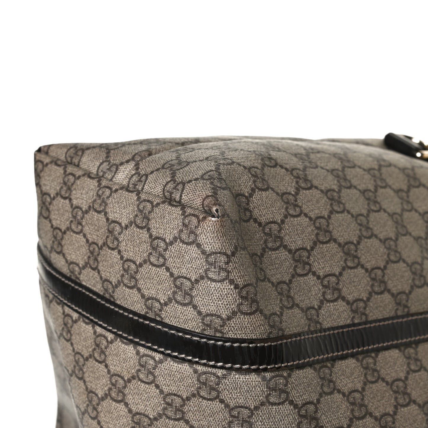 GG Plus Monogram Medium Joy Tote Dark Brown