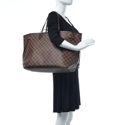 Louis Vuitton Damier Ebene Neo Neverfull GM 2 of 8