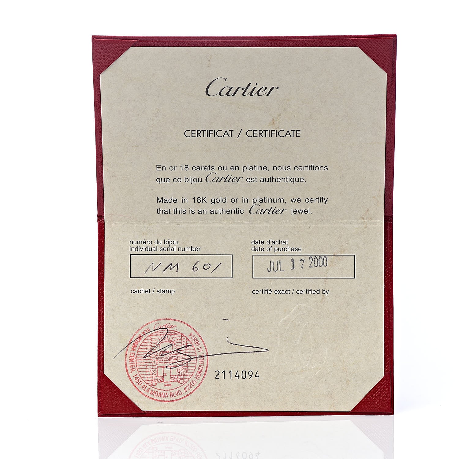 Cartier 18K Pink Yellow White Gold Small Trinity Hoop Earrings 6 of 6