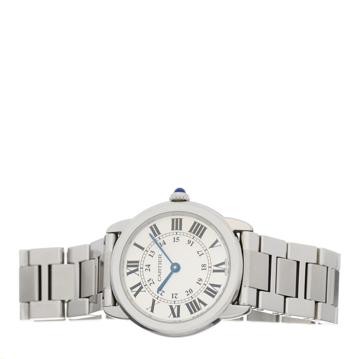 Cartier Stainless Steel 29mm Ronde Solo Quartz Watch 2 of 4