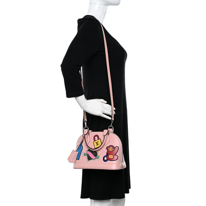 Louis Vuitton Epi Stickers Alma BB Rose Ballerine 2 of 16