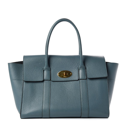 Mulberry Classic Grain Calfskin New Bayswater Nordic Blue 3 of 14