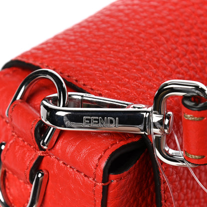 Fendi Cuoio Romano Selleria Large Baguette Papavero 10 of 14