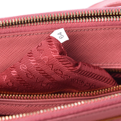 Prada Saffiano Small Galleria Double Zip Tote Tamaris 7 of 18
