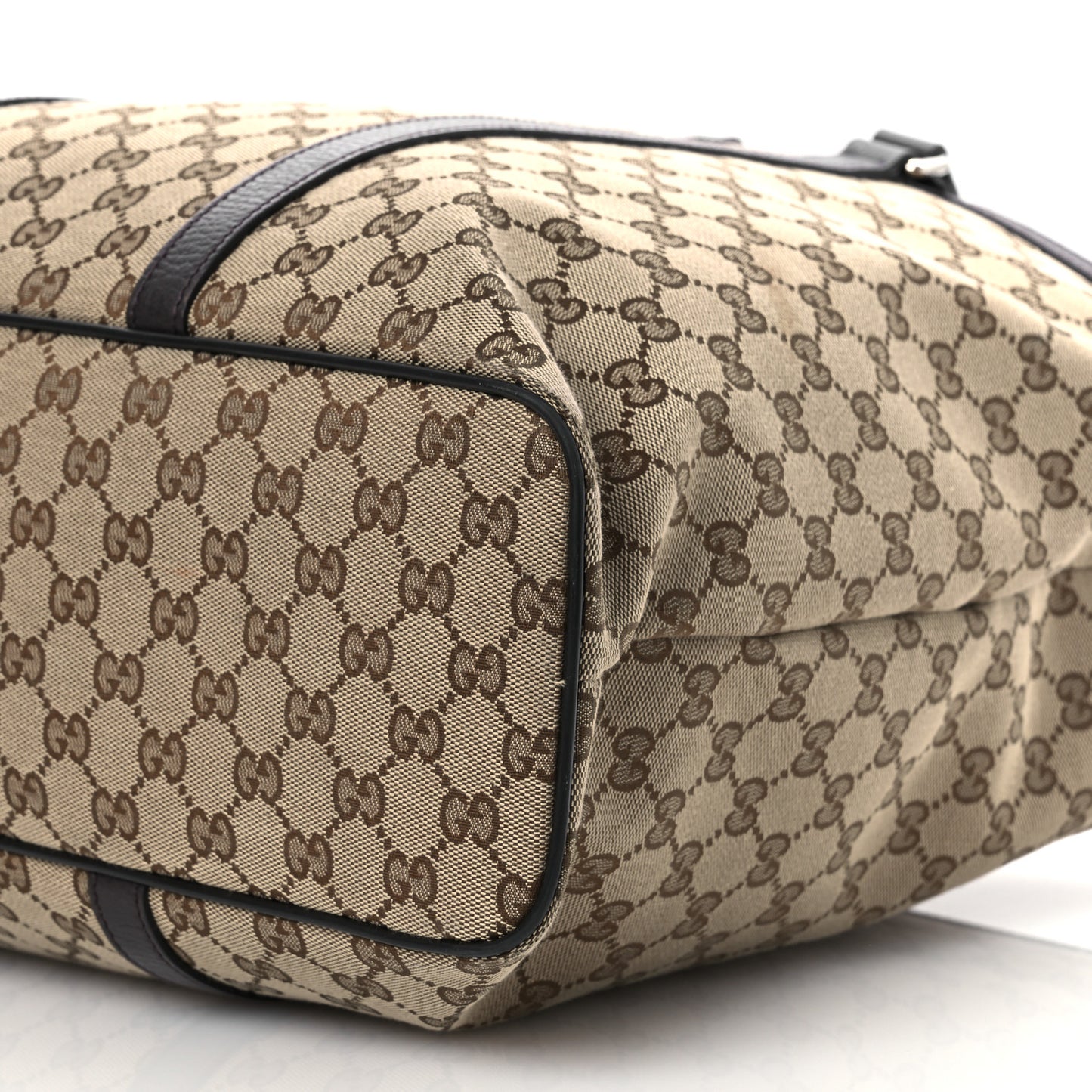 GG Monogram Large Joy Tote Bag Dark Brown