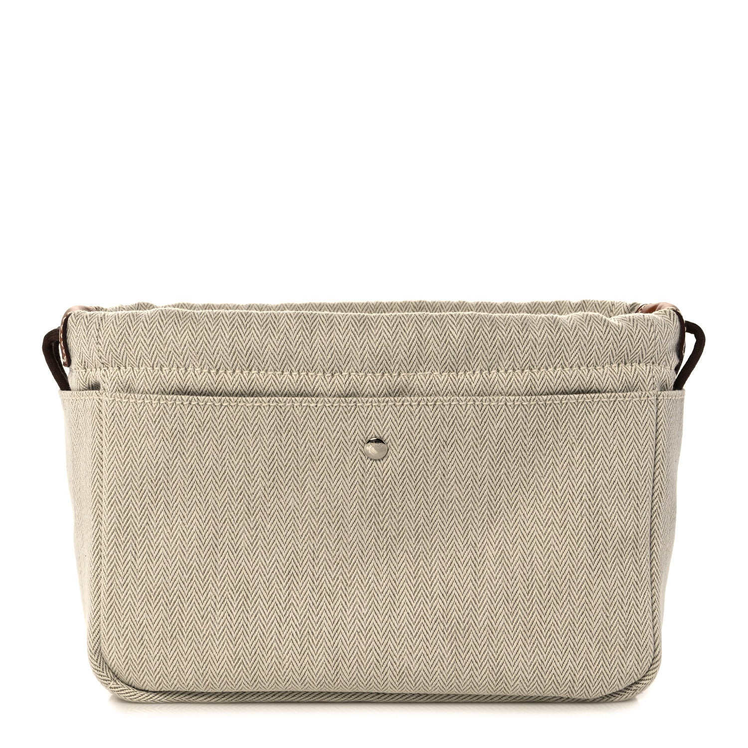 Hermes Canvas Barenia Fourbi 20 PM Pouch Naturel Fauve 1 of 10