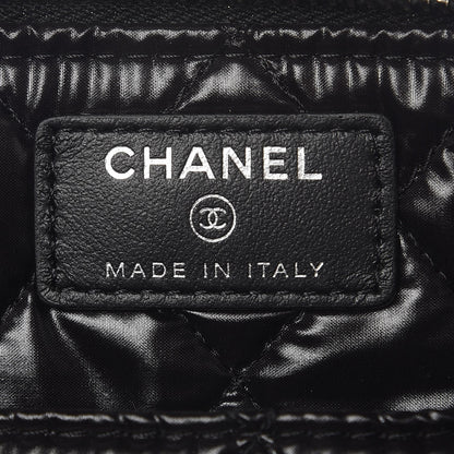 Chanel Metallic Calfskin Keyboard Pouch Black 6 of 8