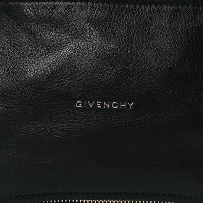 Givenchy Pebbled Calfskin Medium Pyramid Stud Pandora Black 8 of 10