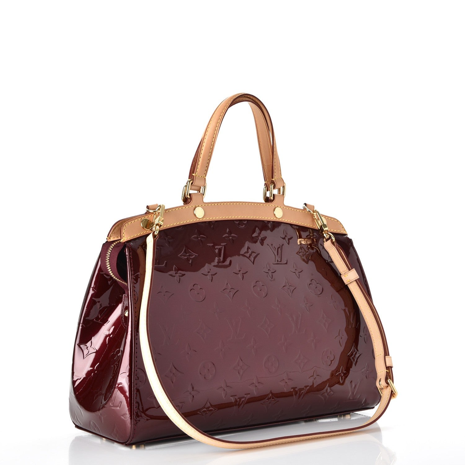 Louis Vuitton Vernis Brea MM Rouge Fauviste 3 of 7