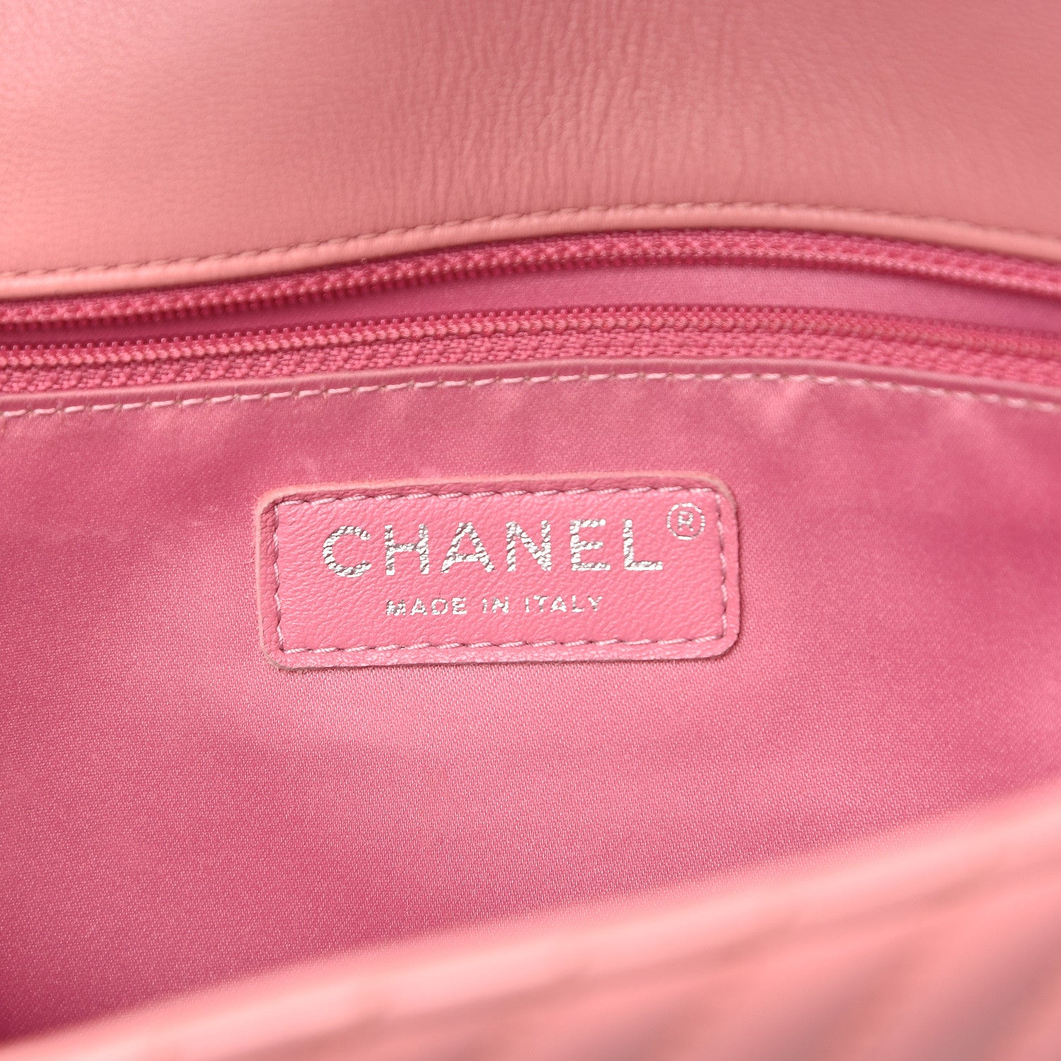 Chanel Lambskin Quilted Large CC Crossing Flap Pink 6 of 11