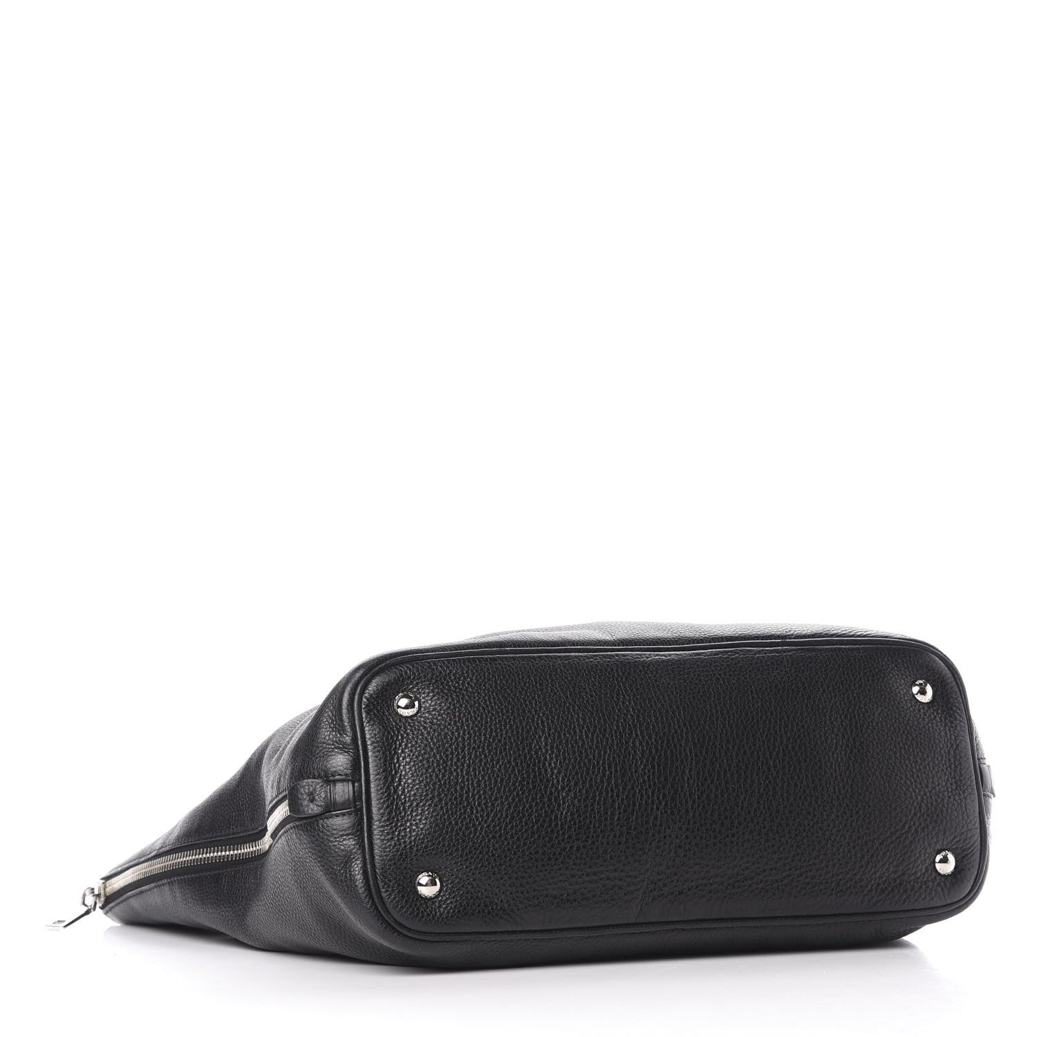 Prada Vitello Phenix Tote Black 6 of 19