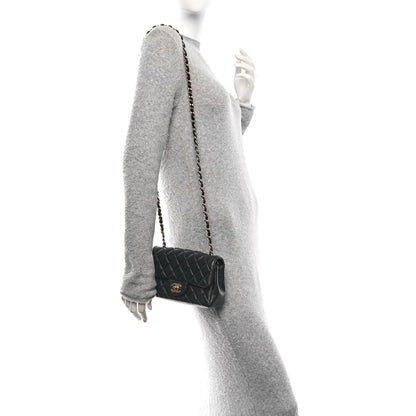 Chanel Lambskin Quilted Mini Rectangular Flap Black 2 of 11