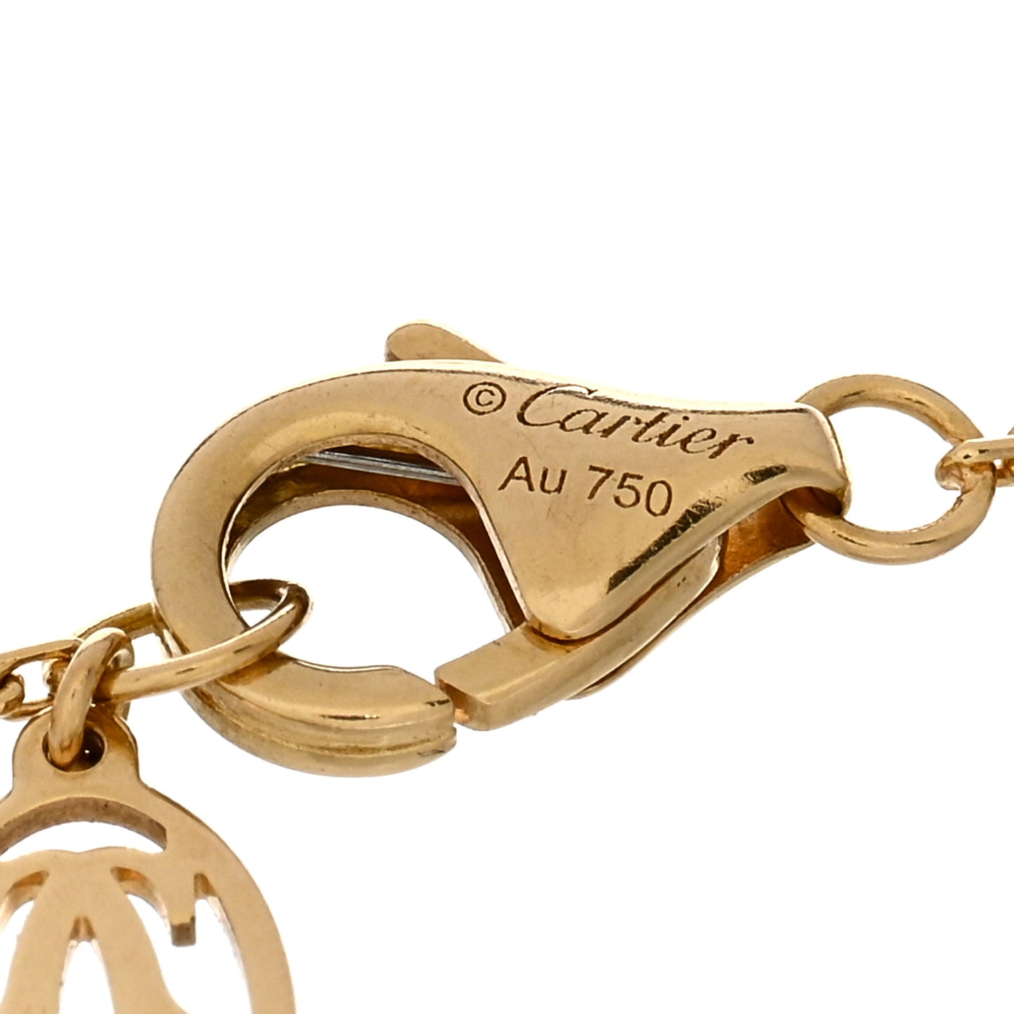 18K Yellow Gold Diamond XS D'Amour Bracelet