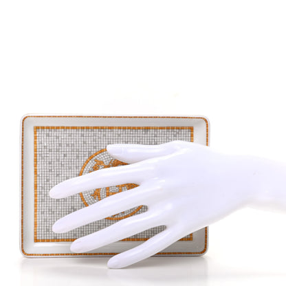 Hermes Porcelain Mosaique au 24 Sushi Plate 2 of 5