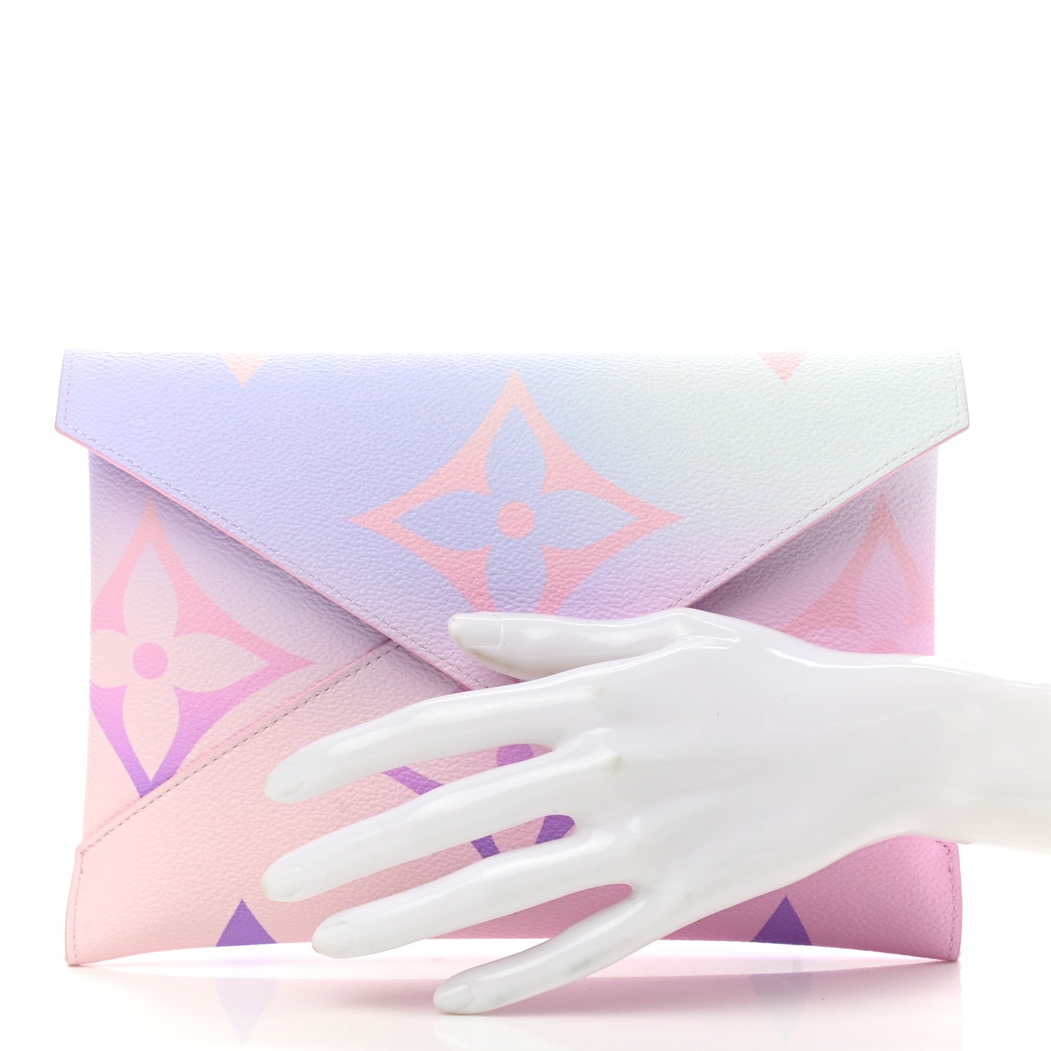 Louis Vuitton Monogram Giant Spring In The City Kirigami Pochette Set Sunrise Pastel Midnight Fuchsia Sunset Kaki 2 of 10