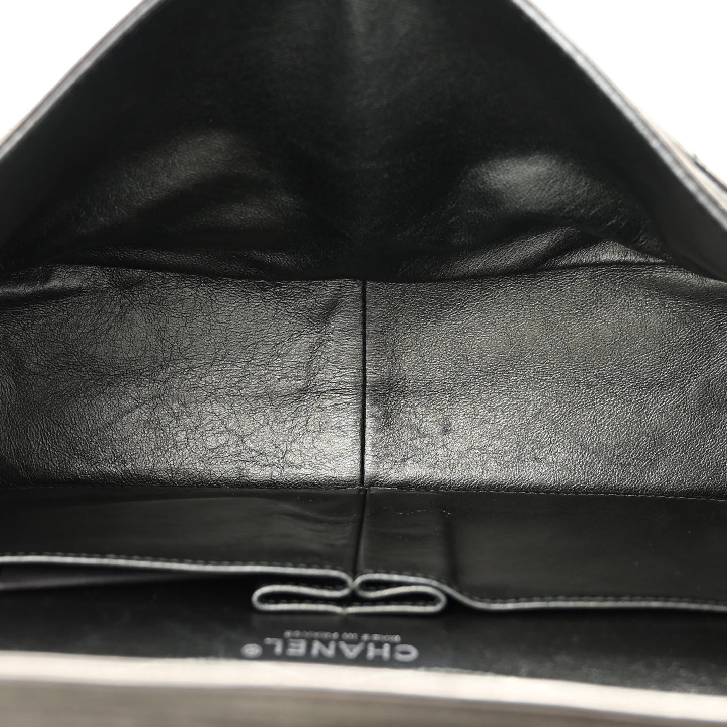 Metallic Aged Calfskin Quilted 2.55 Reissue 227 Flap Vert Fonce