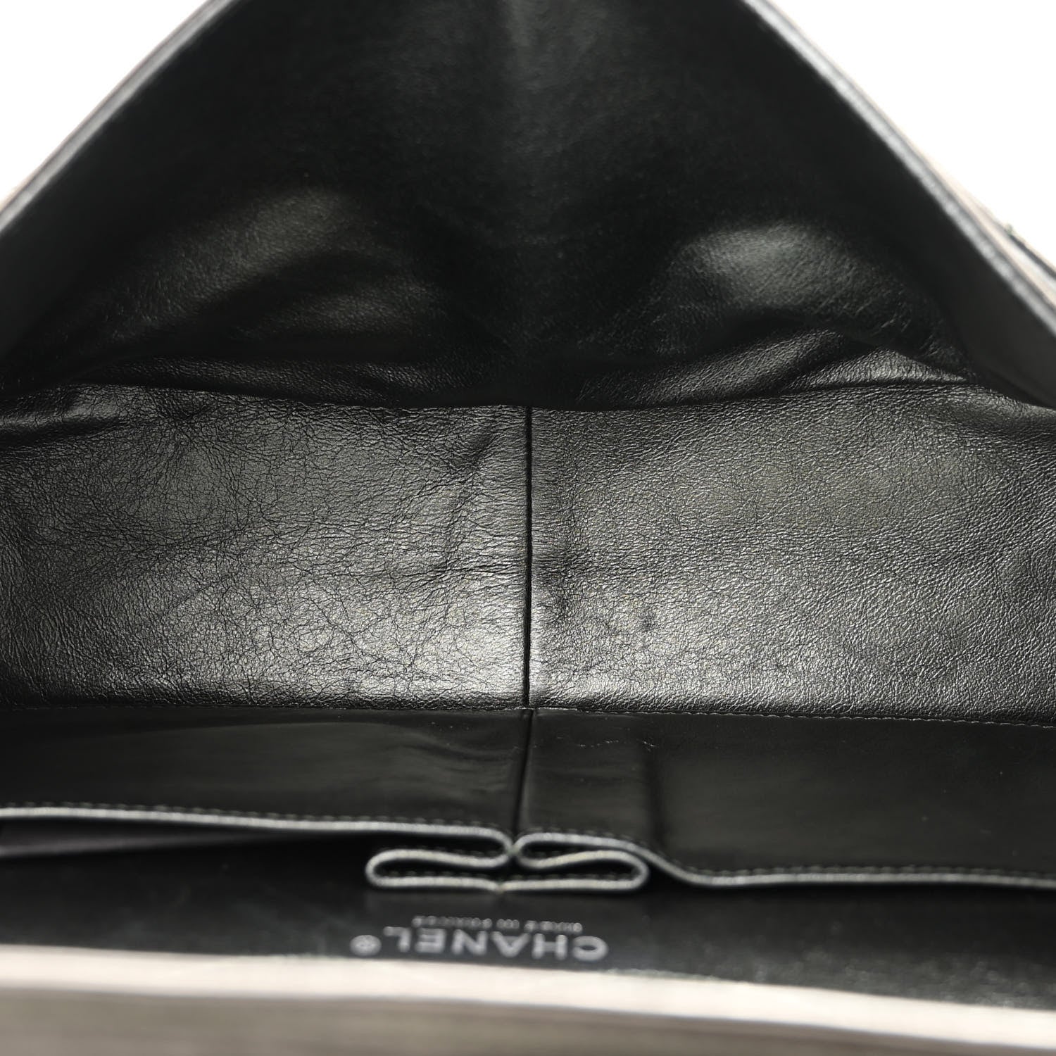 Chanel Metallic Aged Calfskin Quilted 2.55 Reissue 227 Flap Vert Fonce 5 of 11