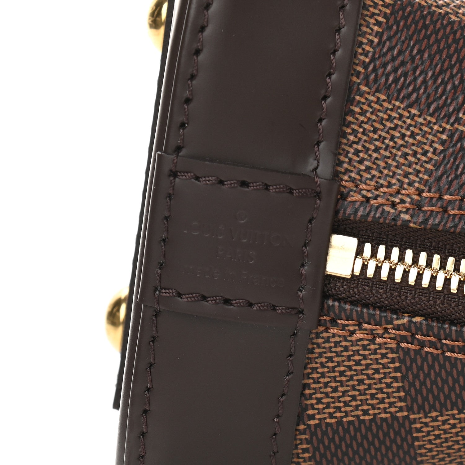 Louis Vuitton Damier Ebene Alma BB 6 of 8