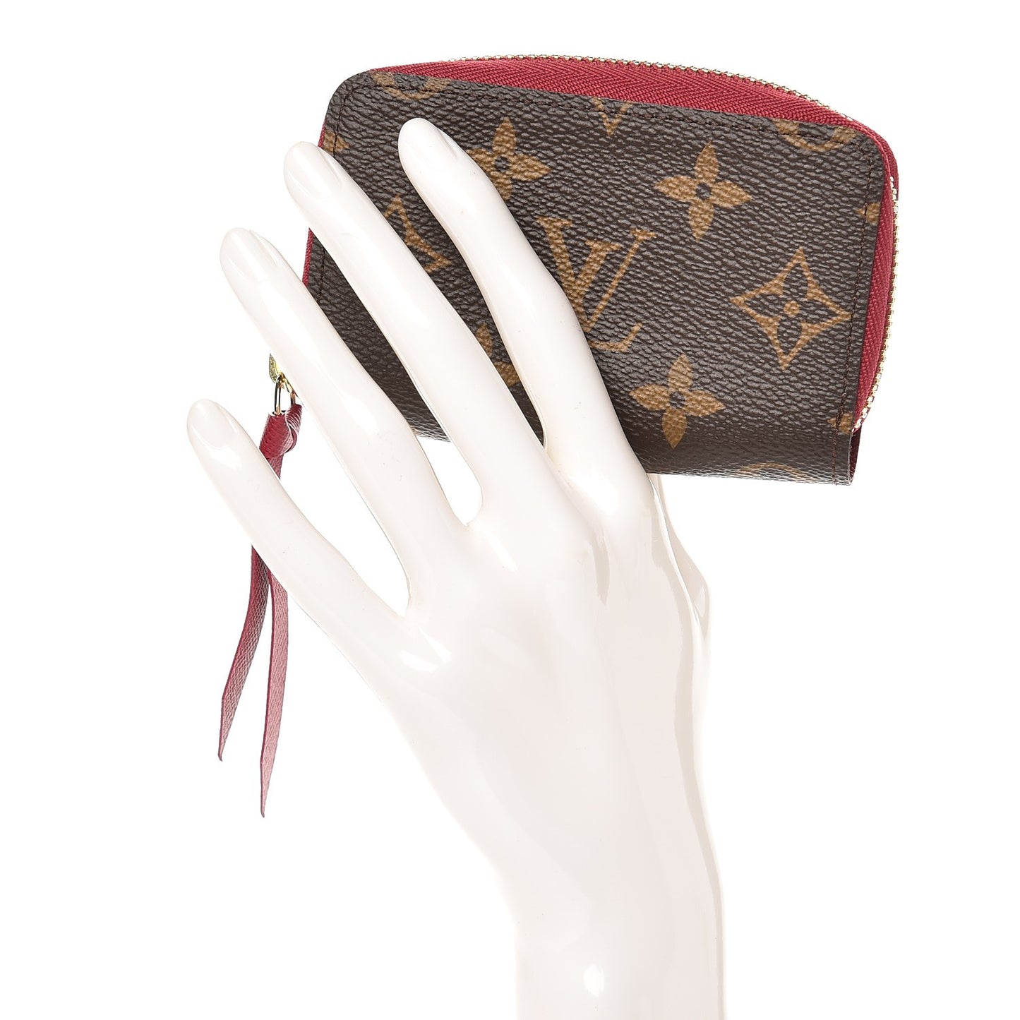 Monogram Zippy Multicartes Fuchsia