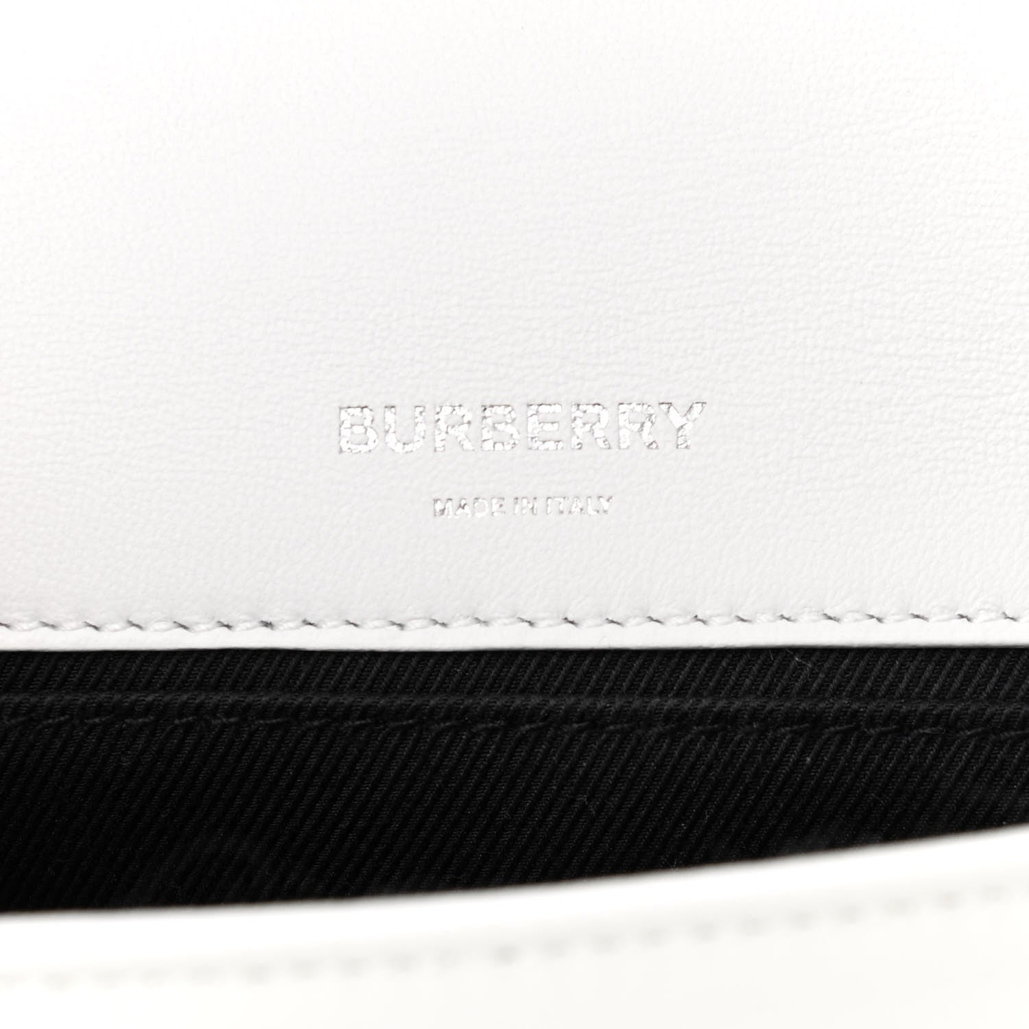 Burberry Patent Quilted Horseferry Print Small Lola Bag White 6 of 10