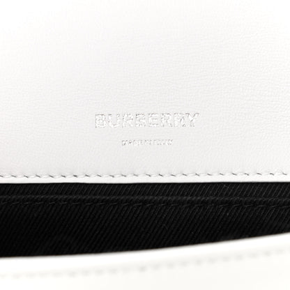 Burberry Patent Quilted Horseferry Print Small Lola Bag White 6 of 10