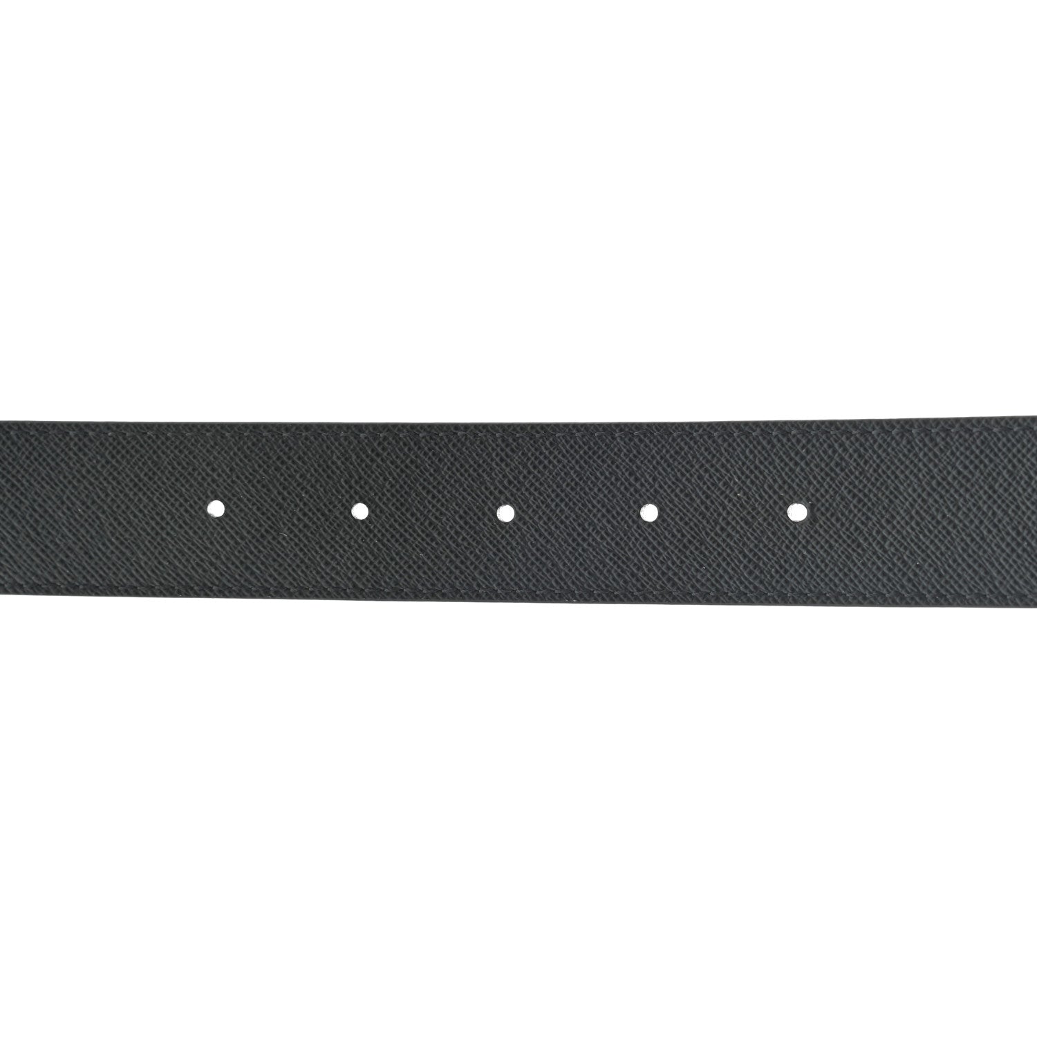 Louis Vuitton Calfskin Monogram 30mm LV Initiales Reversible Belt 85 34 Black 5 of 5