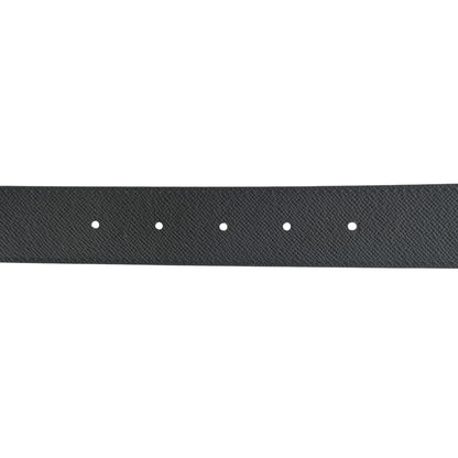 Louis Vuitton Calfskin Monogram 30mm LV Initiales Reversible Belt 85 34 Black 5 of 5