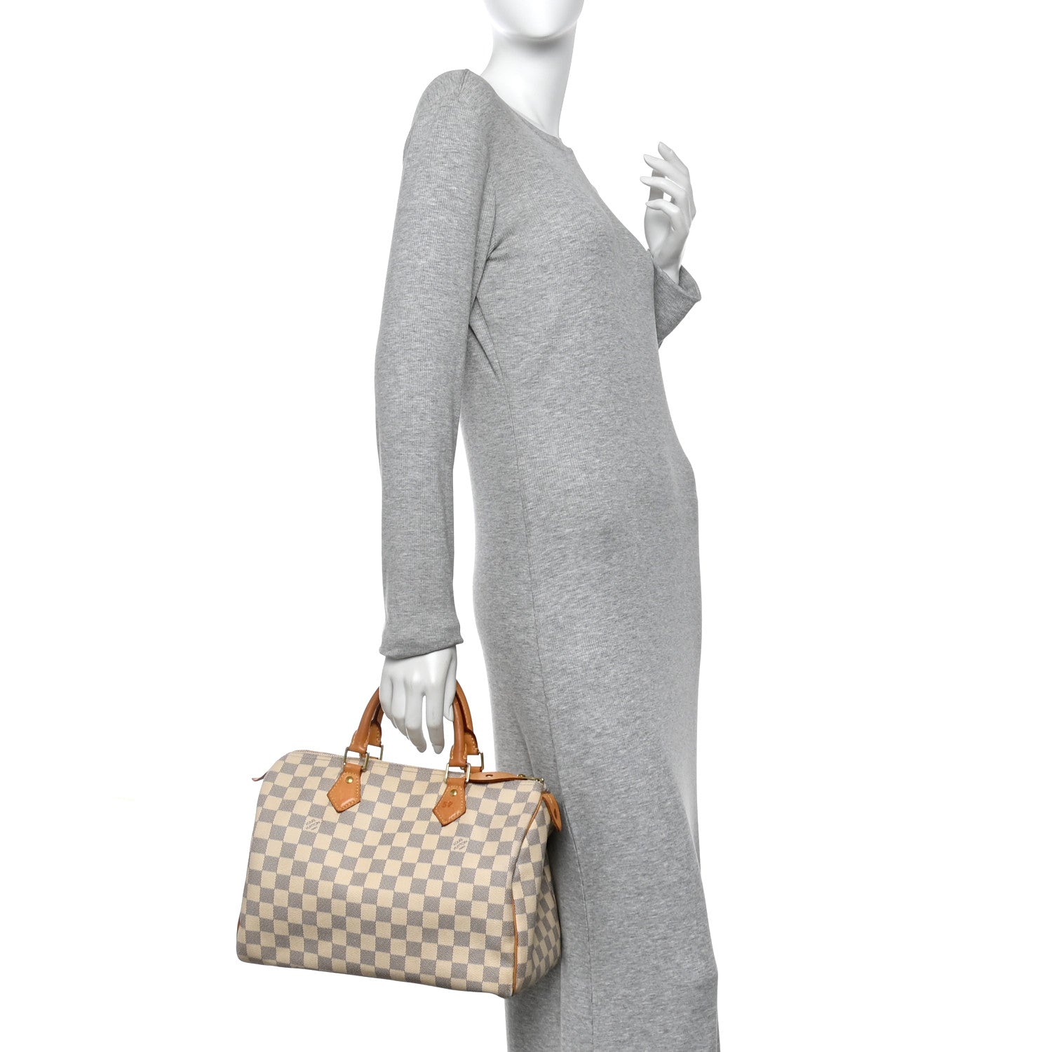 Louis Vuitton Damier Azur Speedy 30 2 of 10